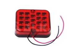 LED NEBELSCHLUSSLEUCHTE 10.1×8.7×2.85 CM 12V IP67 KABEL 15CM
