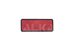 10 ST.RECHTECK.RÜCKSTRAHLER F/KLEBEBEFESTIGUNG ROT 95*38MM