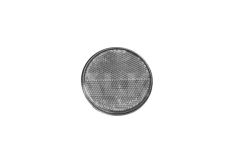 10 ST.RUNDE RÜCKSTRAHLER F/KLEBEBEFESTIGUNG WEISS ø65MM