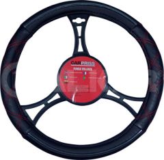 LENKRADHÜLLE (MIT ROT 37-39CM.)